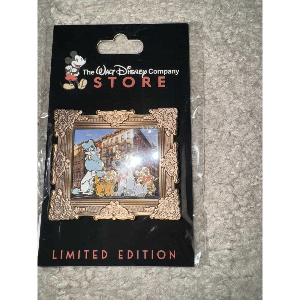 Disney D23 Expo 2024 Friends From Around The World Oliver And Company LE 300 Pin
